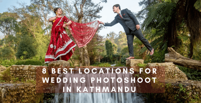 Photoshoot for wedding couple in Kathmandu