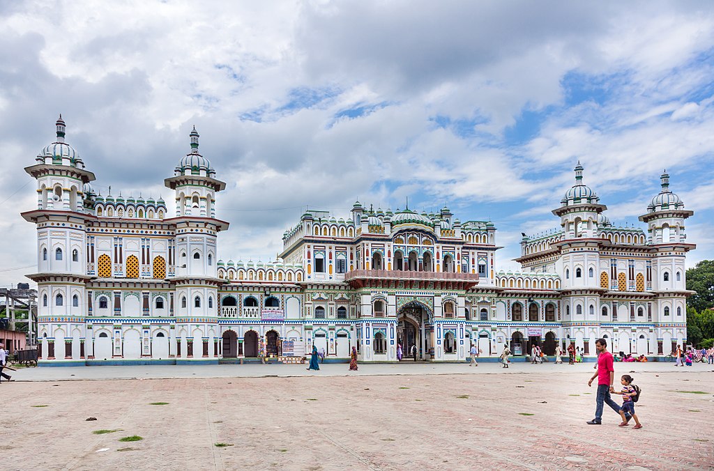 Jananki Mandir in Janakpur, Nepal