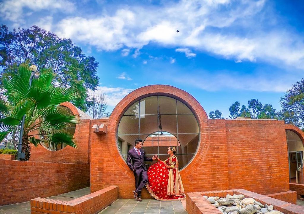 taragaon museum is one of the best locations for wedding photoshoot in kathmandu