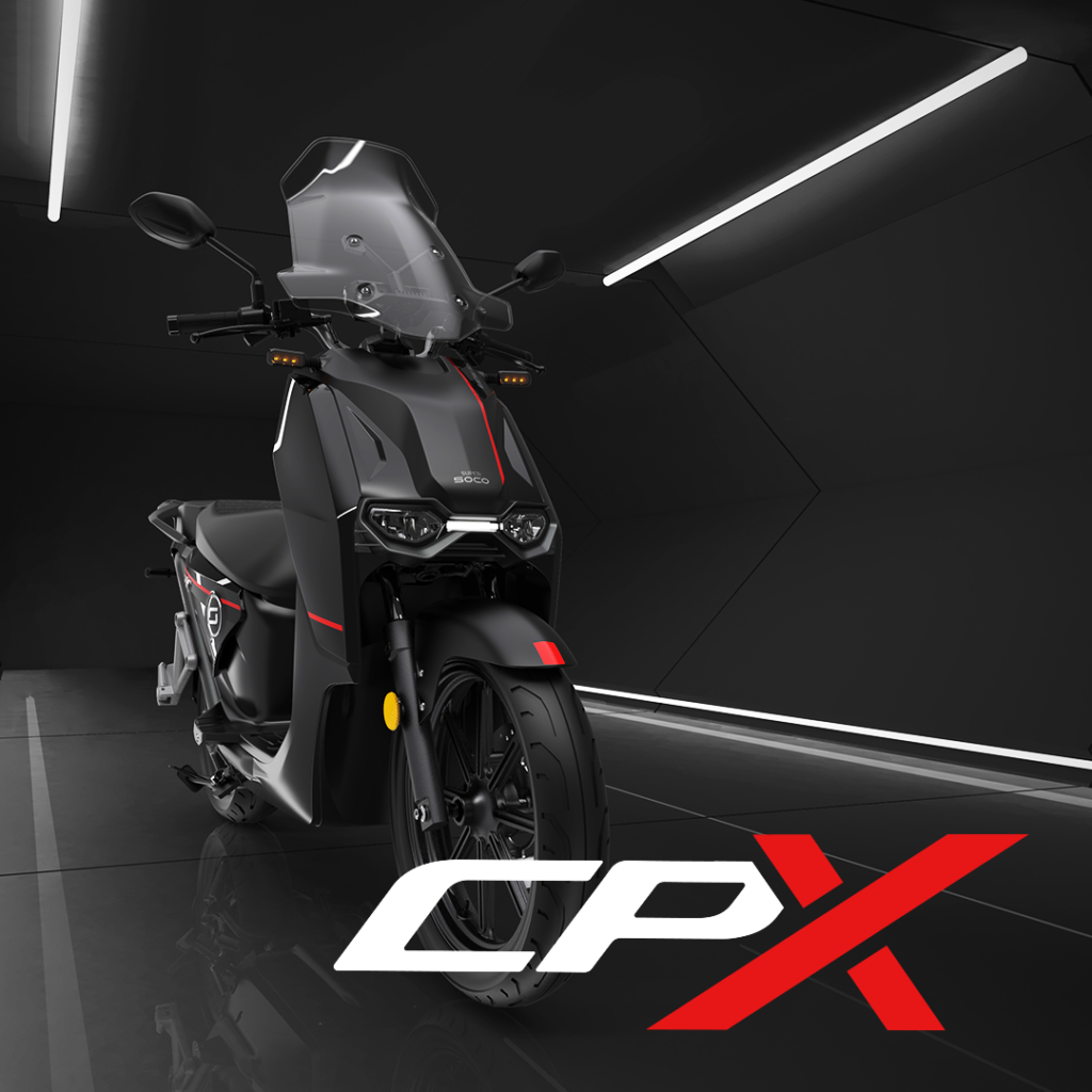 super soco CPx scooter