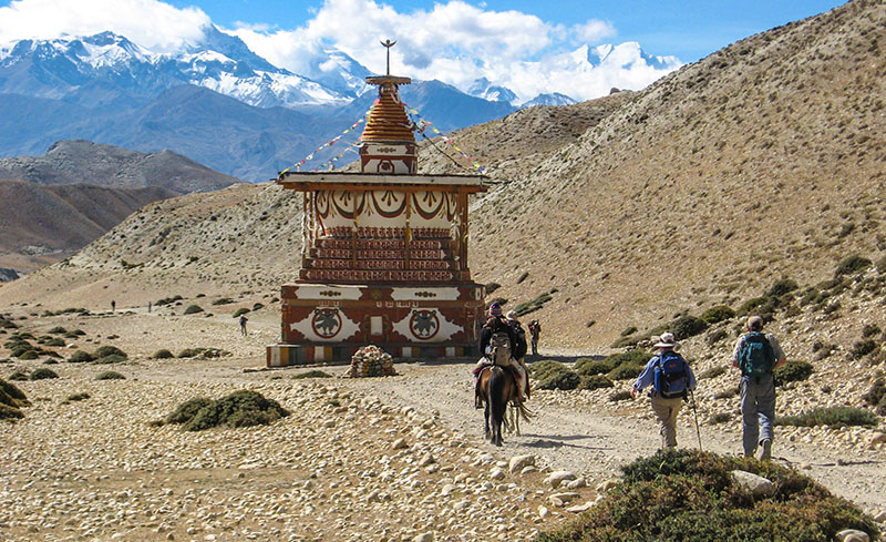 trek to upper mustang, nepal