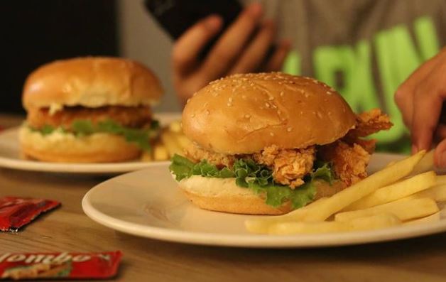 Chicken Station, serving one of the best burgers in lalitpur