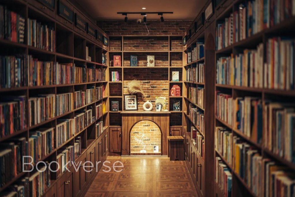 Bookverse book store in Kathmandu
